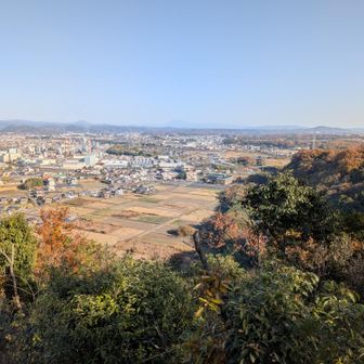 東。恵那山（中左側最奥）