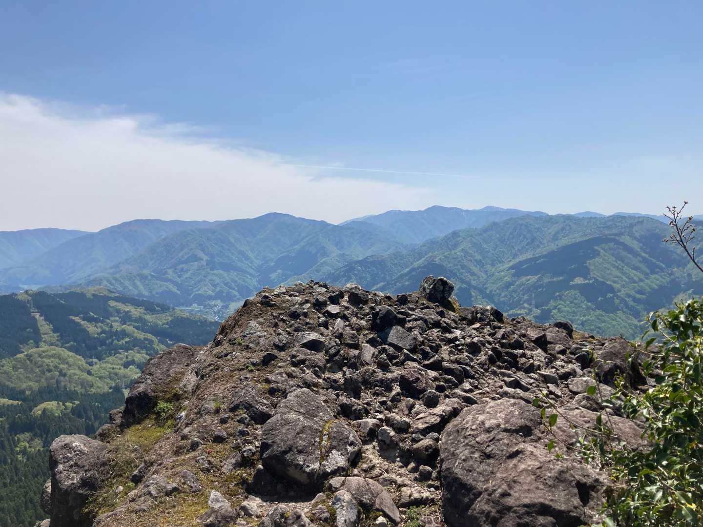 猿倉山-御前山-小佐波御前山 往復コースの写真