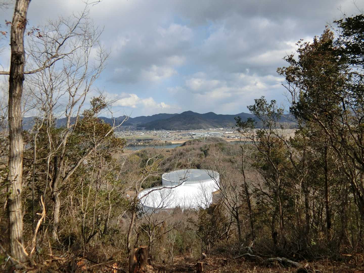 水道の調整池