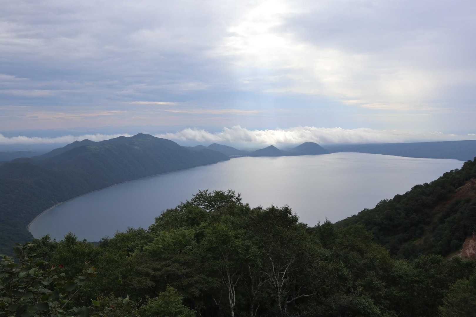 支笏湖キレイねー🤩