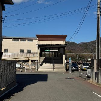 猿橋駅に着きました！