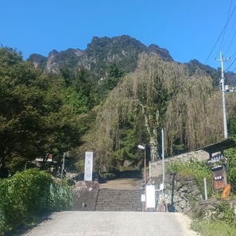 妙義神社のところの登山口から登ります