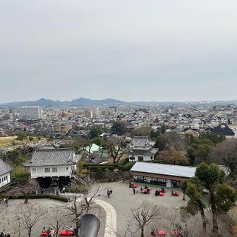 天守閣からの眺め
最高です！