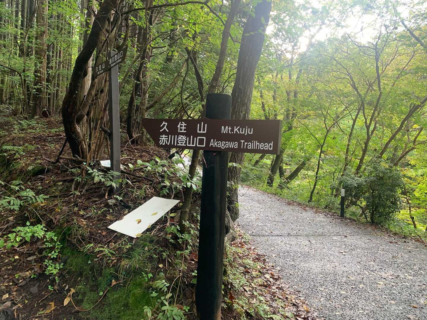 赤川登山口-久住山 往復コースの写真