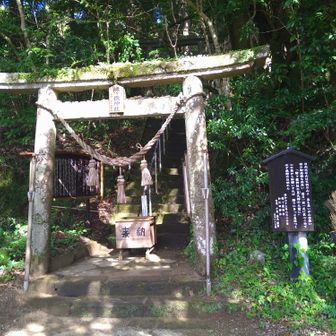 姥ヶ嶽神社経由で九平登山口に着く🥴