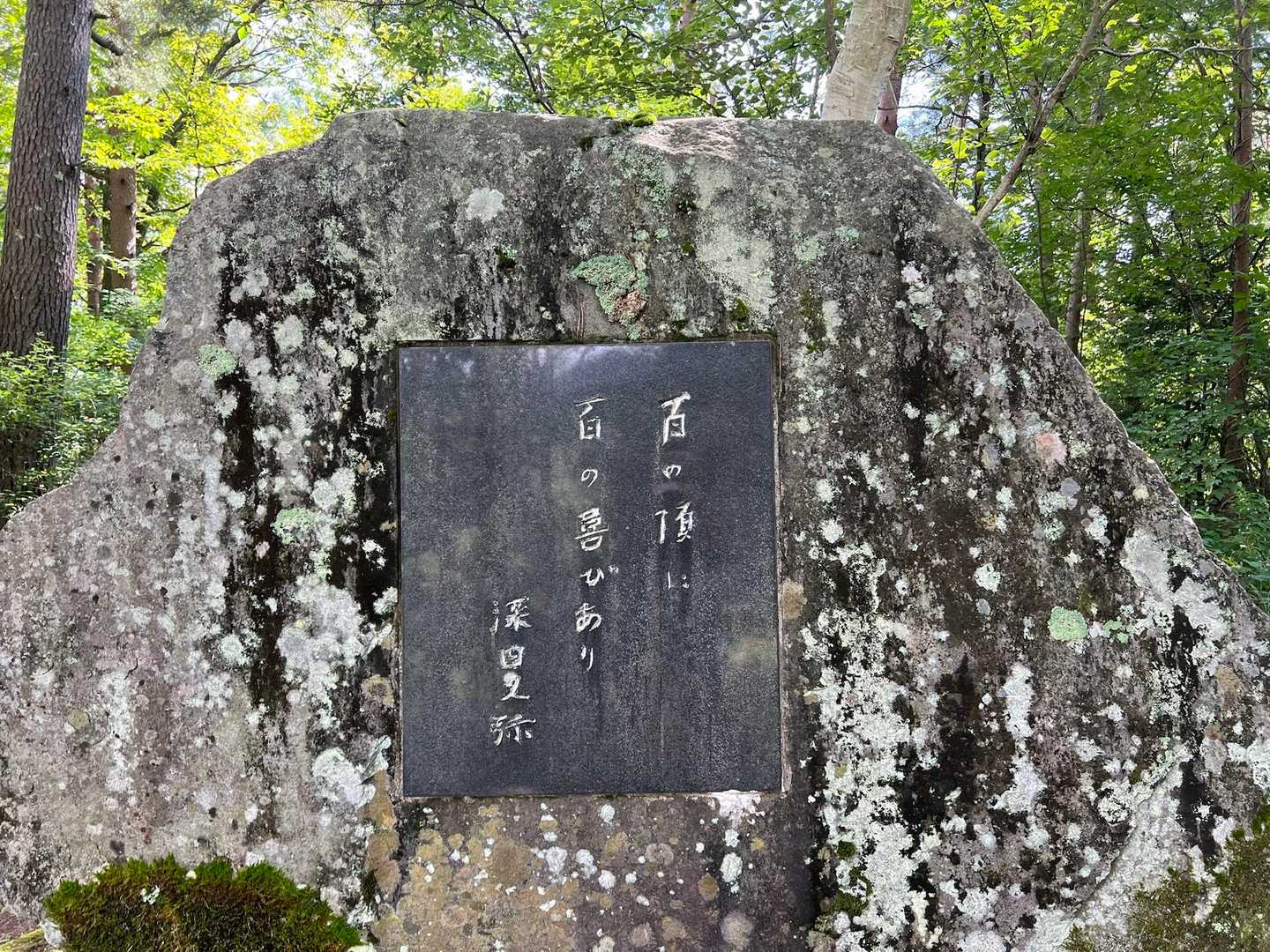 百の頂に
百の喜びあり

百名山に限らず好きなお山に
登りたいです♡