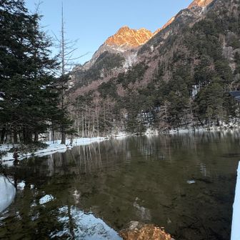 明神池に戻ってみました