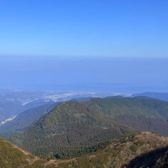 有明海が霞んでますね