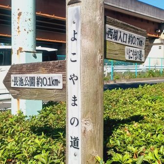 この標識が一番大きくて美しく、他の案内は字が消えて朽ち果てている。