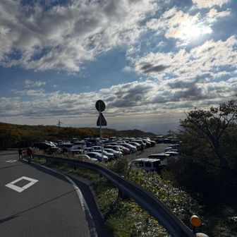 ロープウェイのとこの駐車場