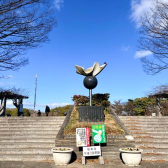 登山学校で、峰山公園に地元登山家の石碑があると聞いて探しにきましたが、芝生公園では見つけられませんでした💧
