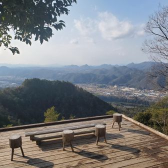 第二展望台へ寄り道😆
ここ素晴らしい展望台です👍