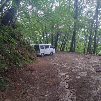 1時間弱で矢立石登山口に到着