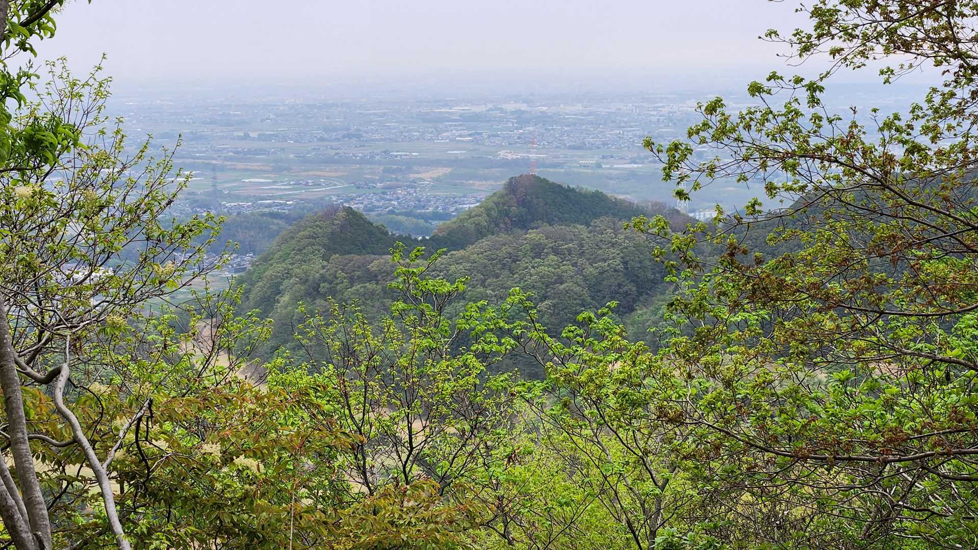 高山御嶽山-日向山-高山バス停-子王山 往復コースの写真