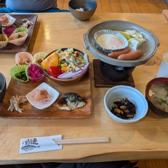 白駒荘　朝食