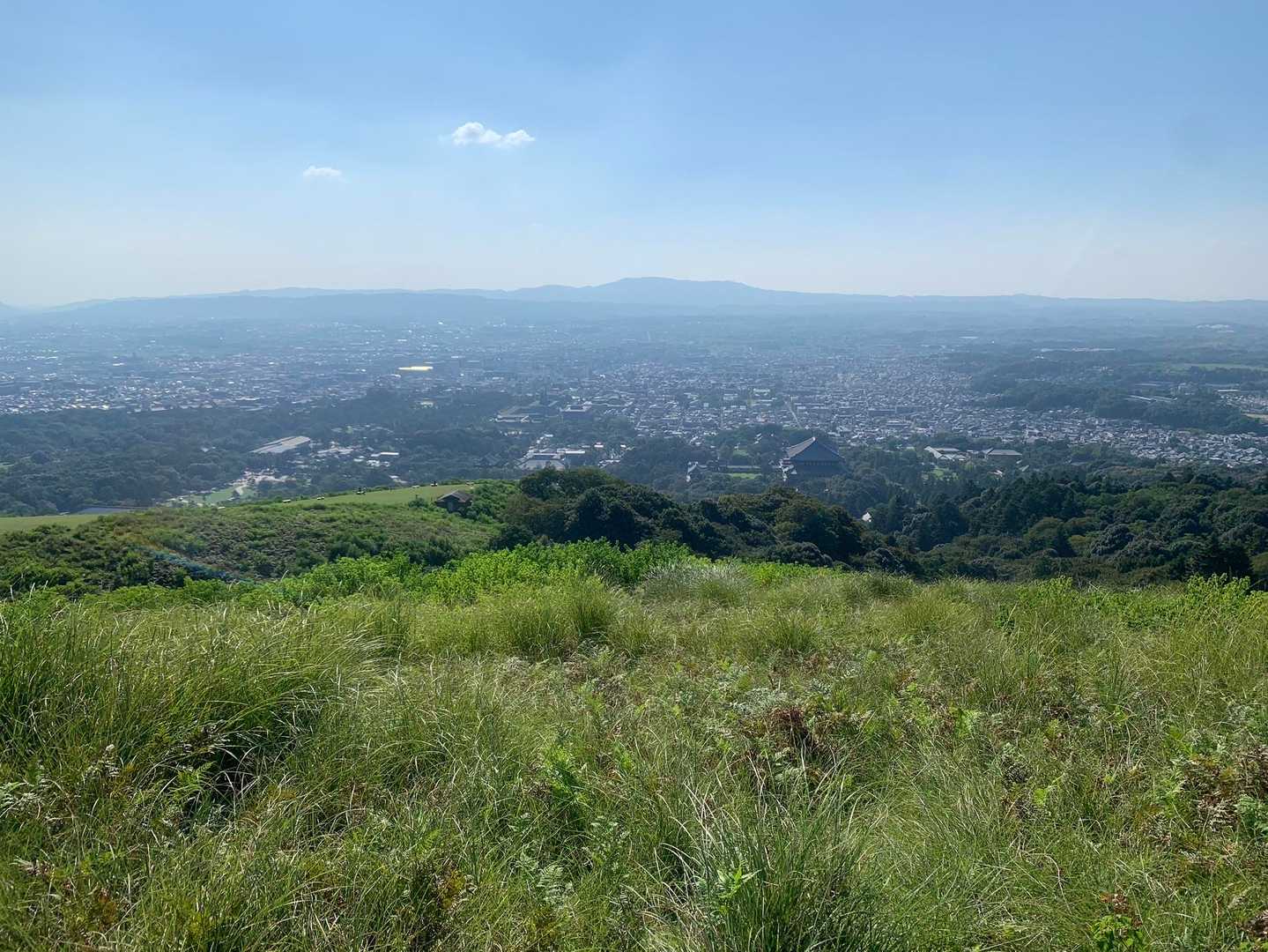 若草山麓バス停-若草山 縦走コースの写真