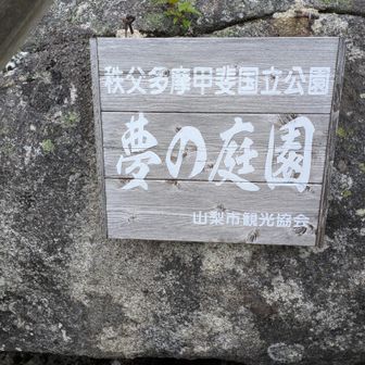 秩父多摩甲斐国立公園
（夢の庭園）