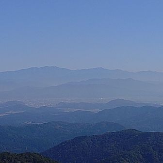 展望台から白山方面