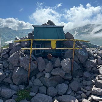 お祈りして下山開始
