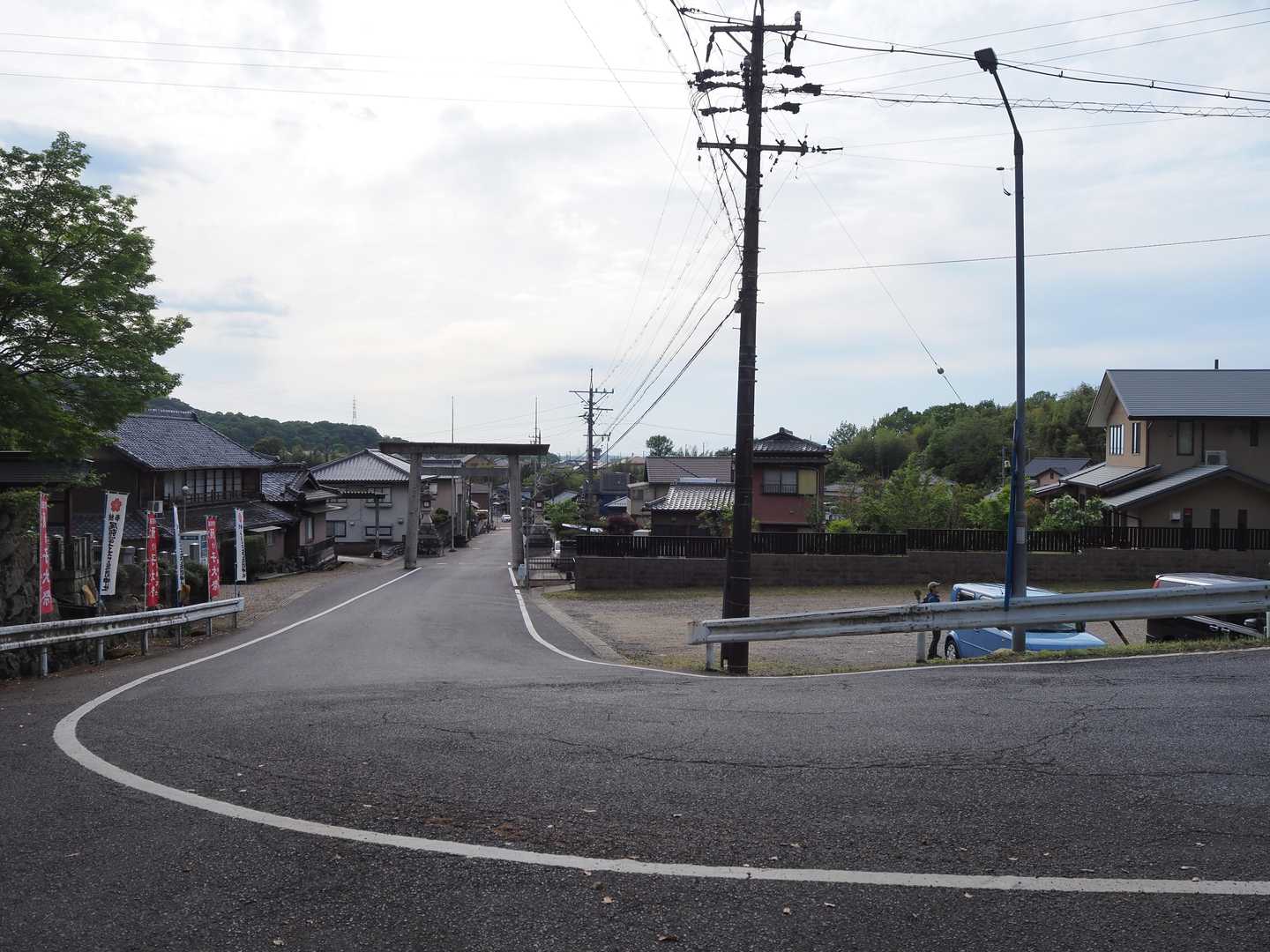 駐車場に戻ってきました✨