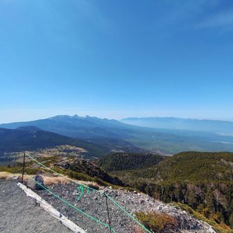 南八ヶ岳と北アルプス