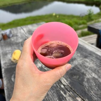 アイスコーヒーにしてクールダウン✨