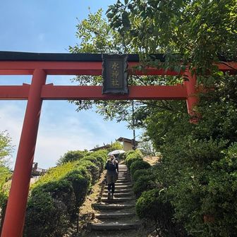 またまた山頂手前の鳥居⛩です