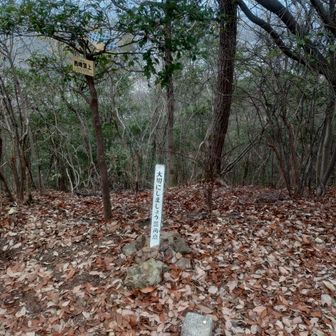 西峰到着したけど、すぐに下山