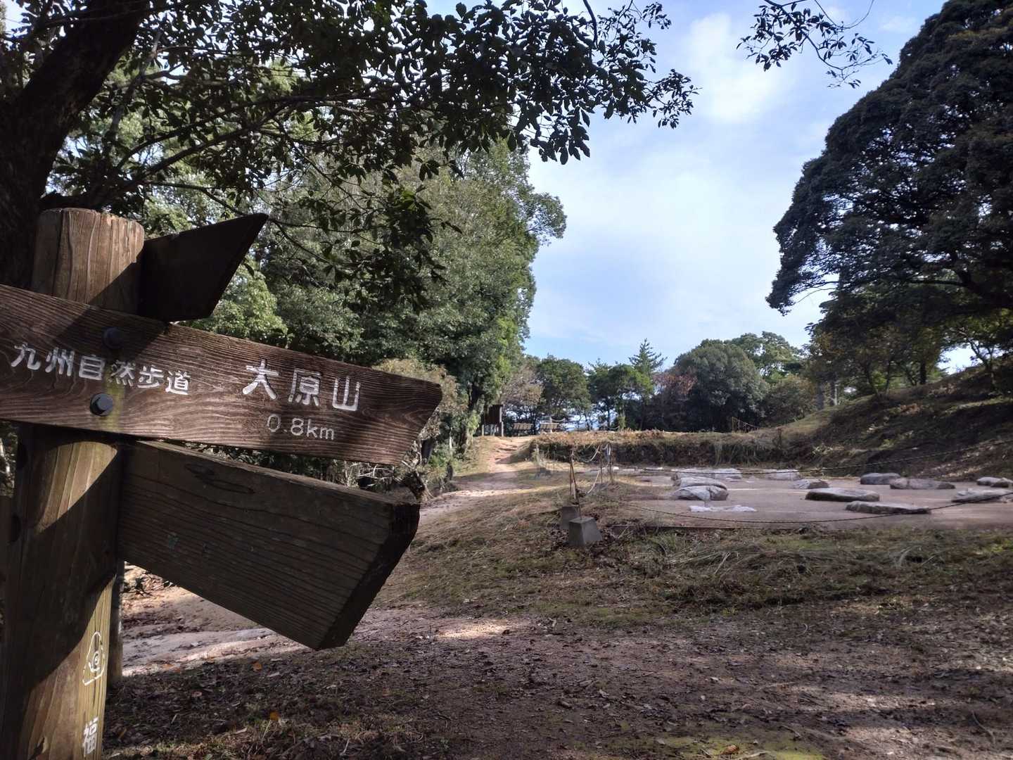 岩屋山-焼米ヶ原登山口 往復コースの写真