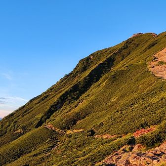 ちょっと照れてる赤岳