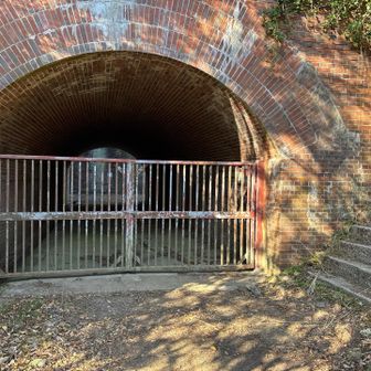 第一砲台跡は中に入れません