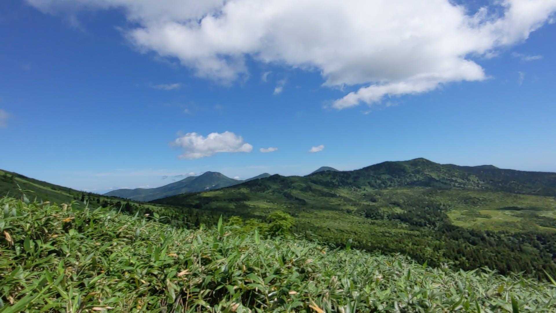 北八甲田も見えてきました✨