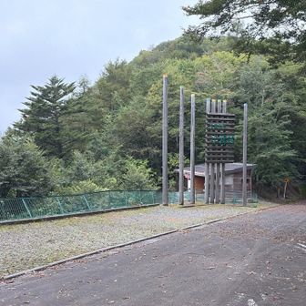 松姫峠駐車場(多摩源流　小菅村)