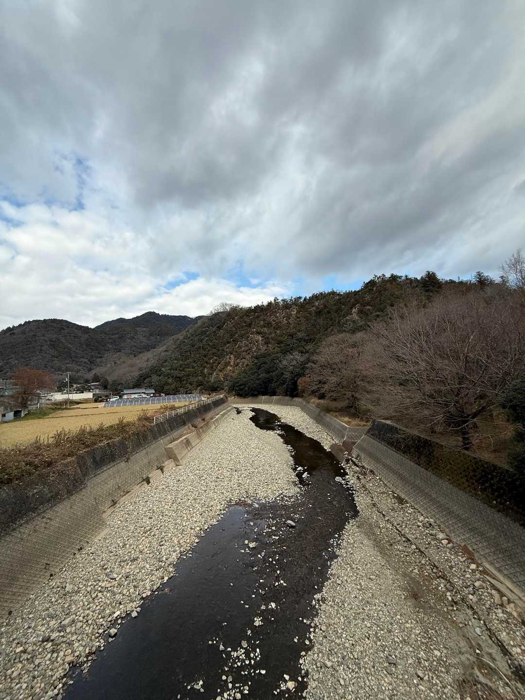 少し曇ってきた。
