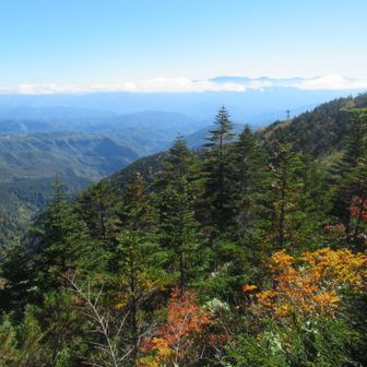 展望は三笠山と同じ眺めだ