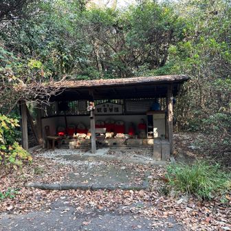 頂上前の観音菩薩