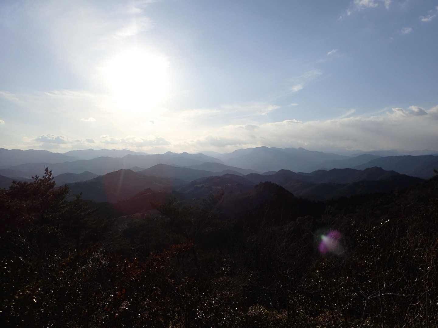 西側の展望地