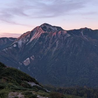 やっぱり鷲羽岳かっこいい