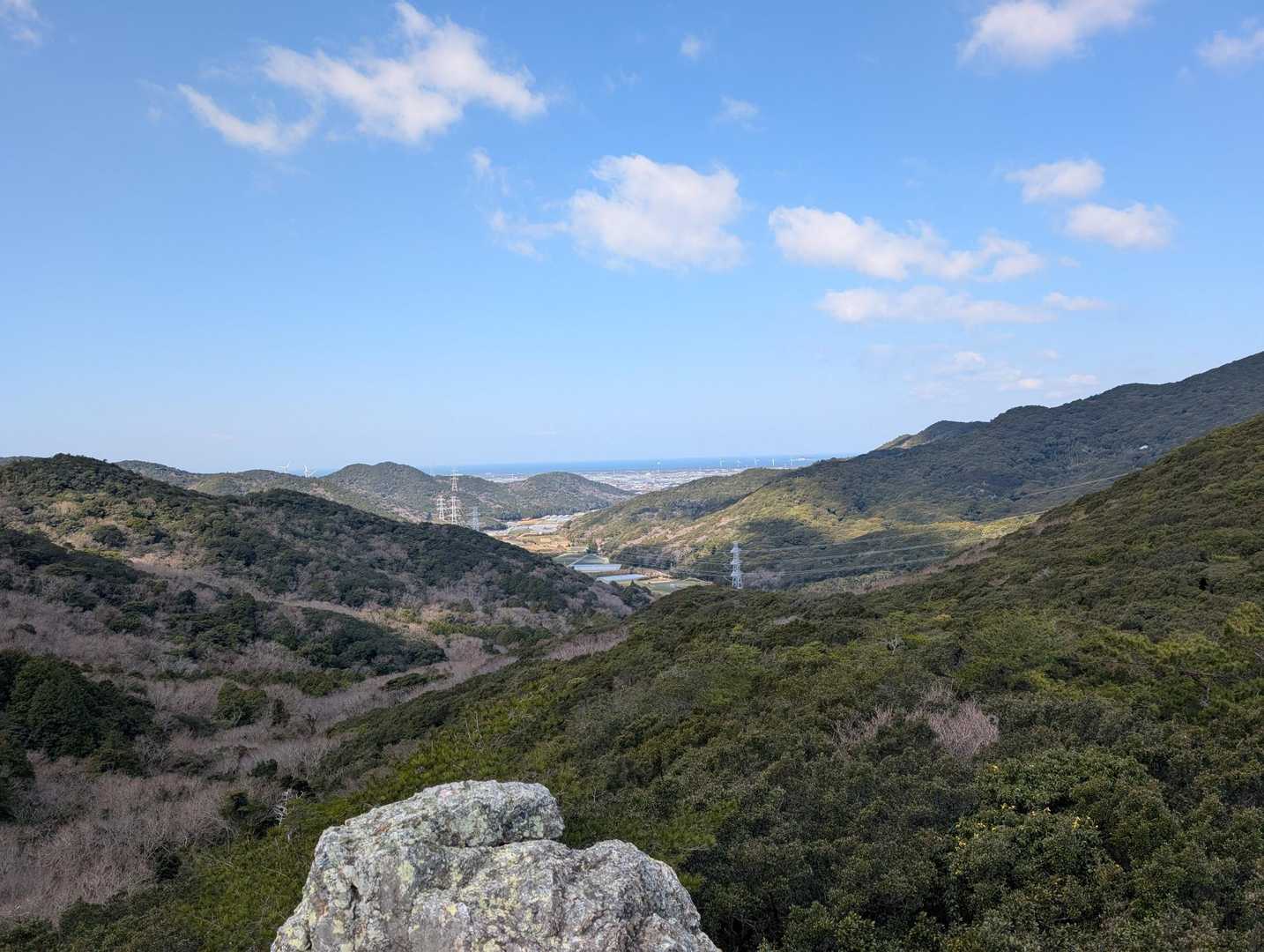 腰掛岩から