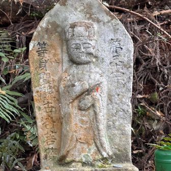 移設された観音像