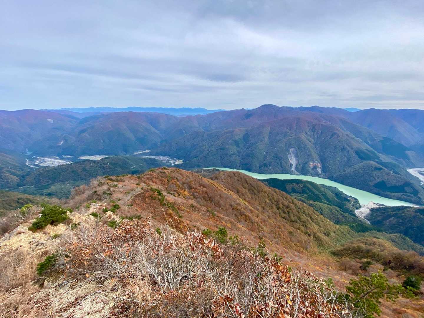 鶴平新道登山口-赤頭山 往復コースの写真