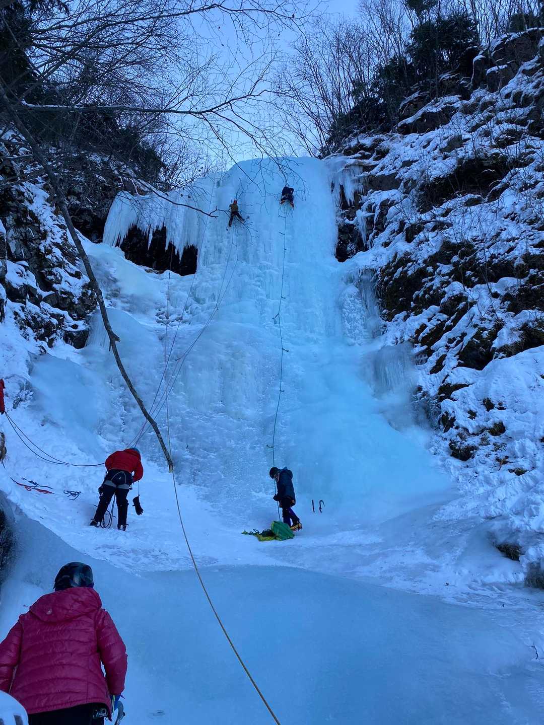 八ヶ岳 南沢大滝、小滝アイスクライミング 2023-01-09 / 優駿さんの八ヶ岳（赤岳・硫黄岳・天狗岳）の活動データ | YAMAP / ヤマップ