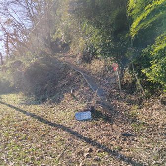 茶臼山への入口