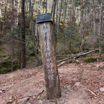 千曲川信濃川水源地
千曲川と信濃川は同じ一本の川で、長野県では千曲川、新潟県では信濃川と呼ばれているそう
日本で1番長い川が湧いているところだと思うとなんか感動✨