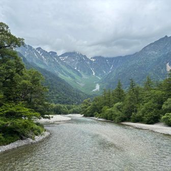 河童橋から…穂高さん