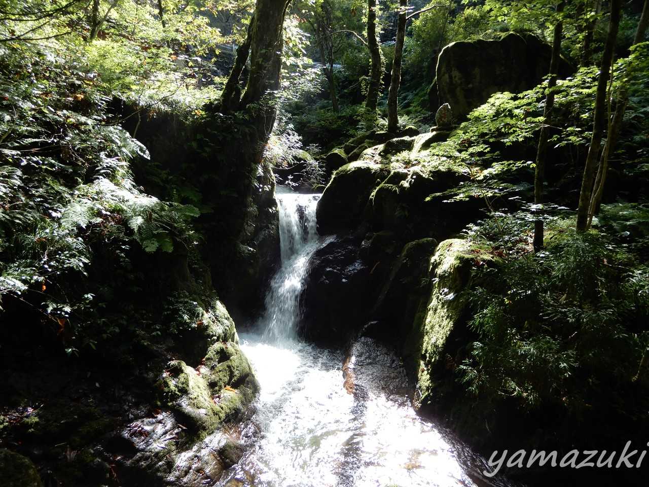 二王子岳登山口-一王子神社-定高山-三王子神社-二王子岳- 往復コースの写真