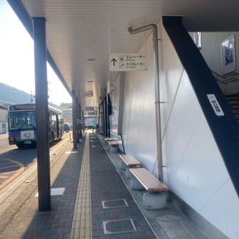 能登川駅に無事到着、登山終了。