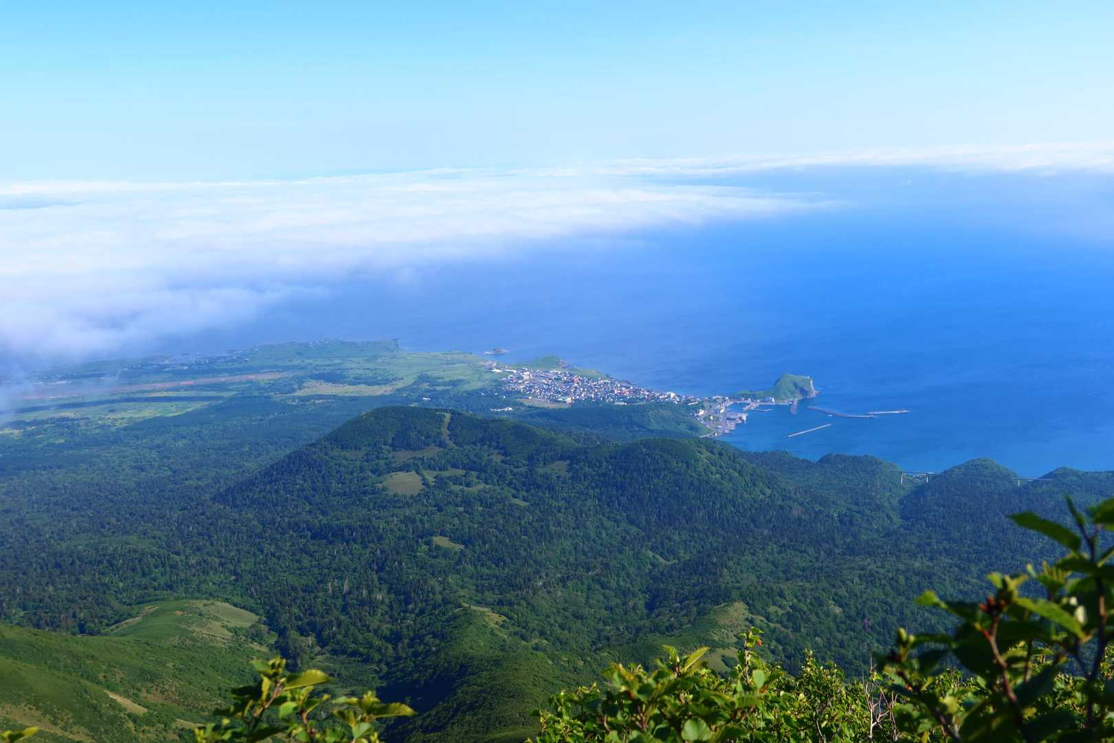 利尻北麓野営場登山口-長官山 往復コースの写真