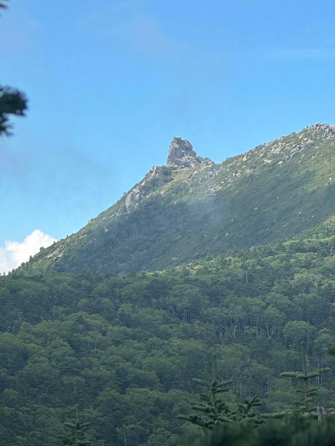 大弛峠-朝日峠-朝日岳-金峰山 縦走コースの写真