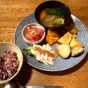 夕食